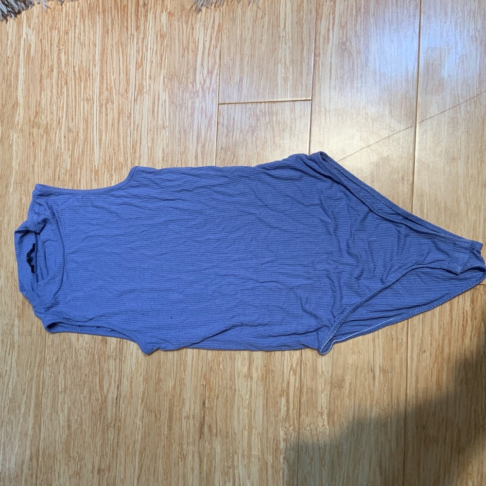 baby blue mock neck body suit